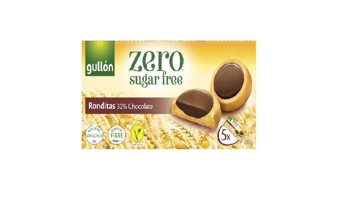 Gullon Sugar Free Ronditas 32% Chocolate - 186g