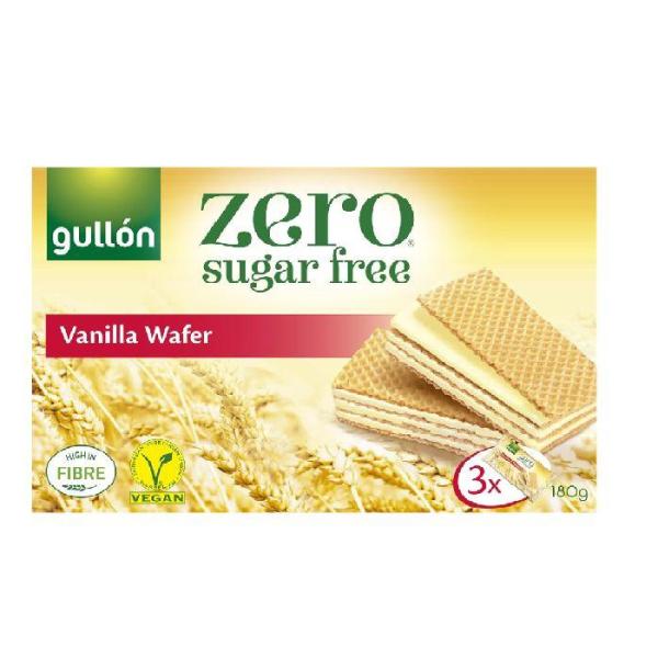 Gullon Sugar Free Vanilla Wafer - 180g