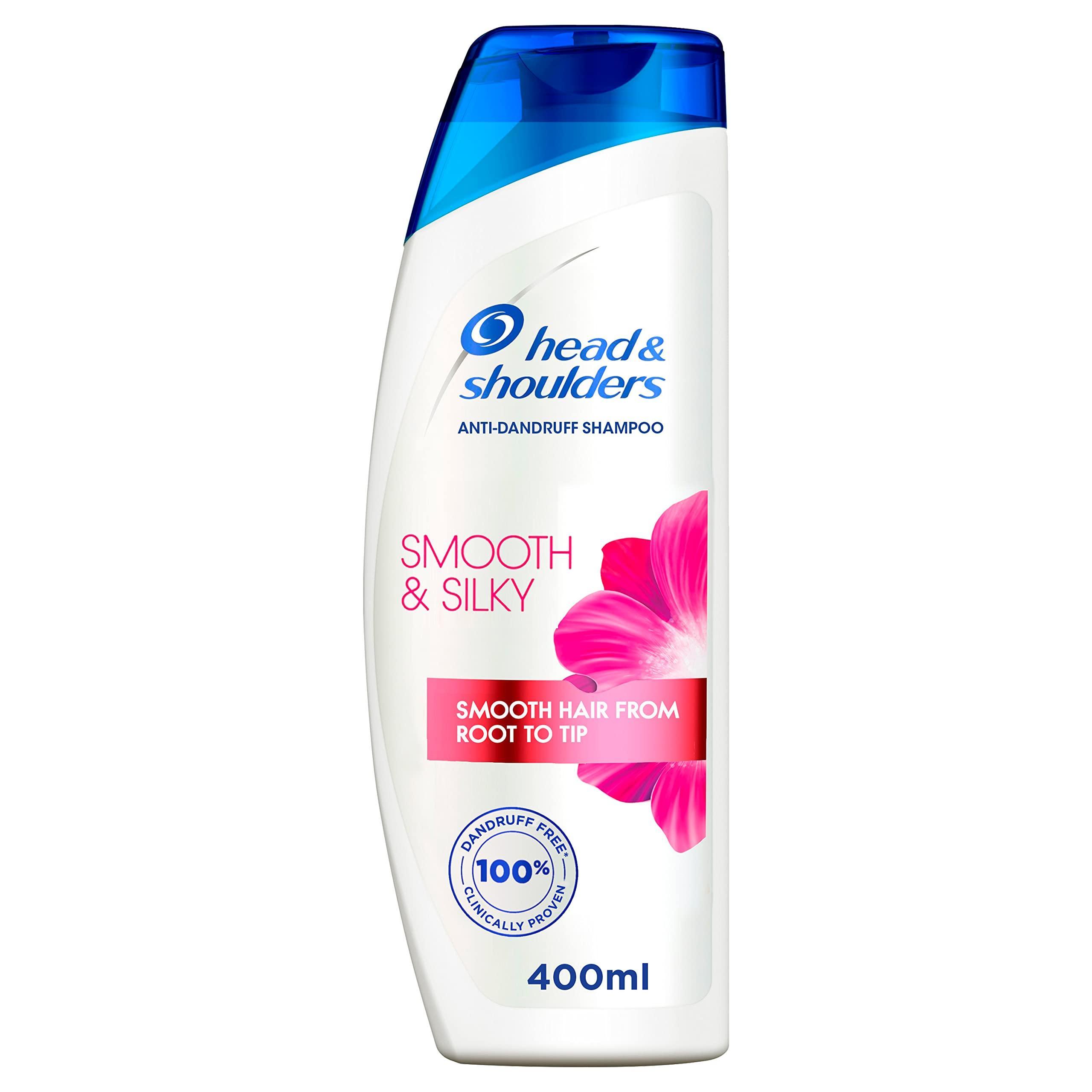 Head and Shoulders Smooth and Silky Anti-Dandruff Shampoo - 400 ml