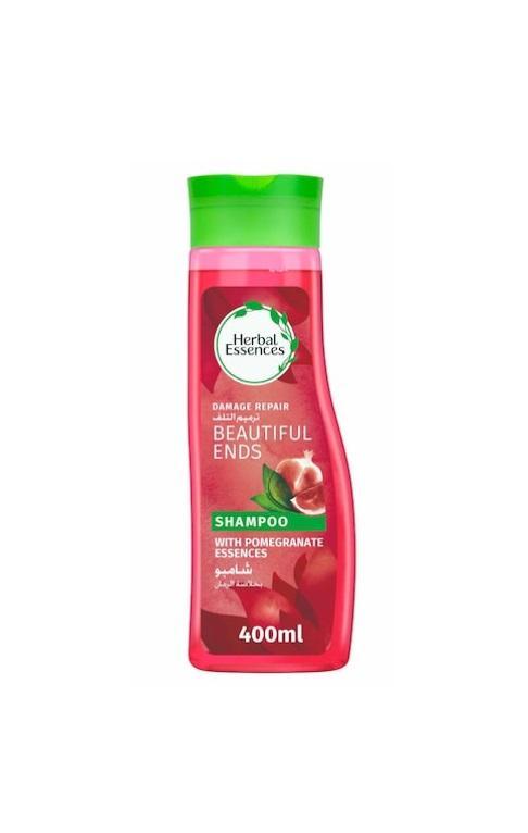 Herbal Essences Beautiful Ends Split End Protection Shampoo with Juicy Pomegranate Essences - 400 ml