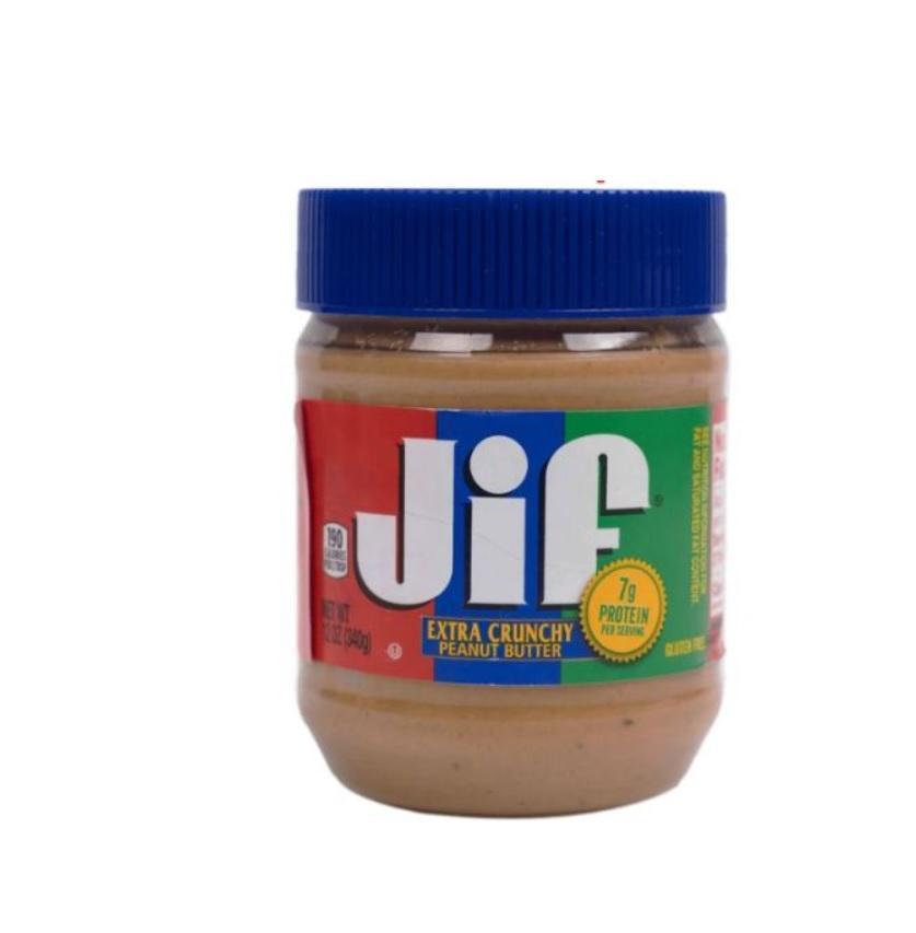 Jif Crunchy Peanut Butter - 12 oz