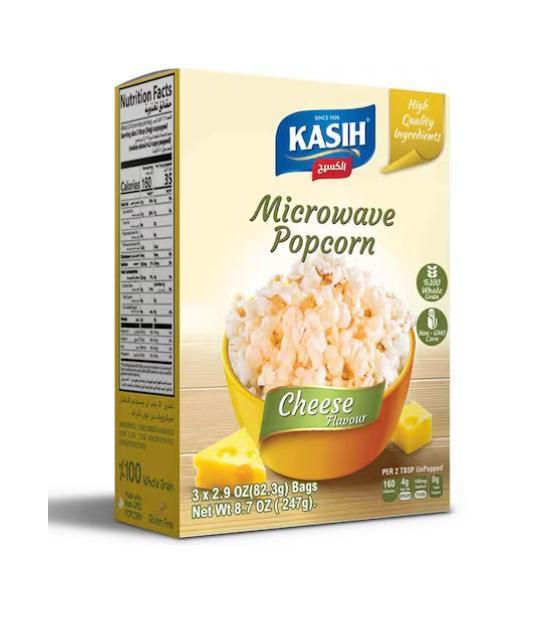 Kasih Microwave Popcorn Cheese Flavour,3 Bags of 82.3g - 247g