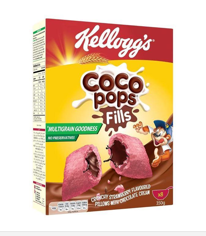 Kellogg's Coco Pops Fills, Strawberry - 350g