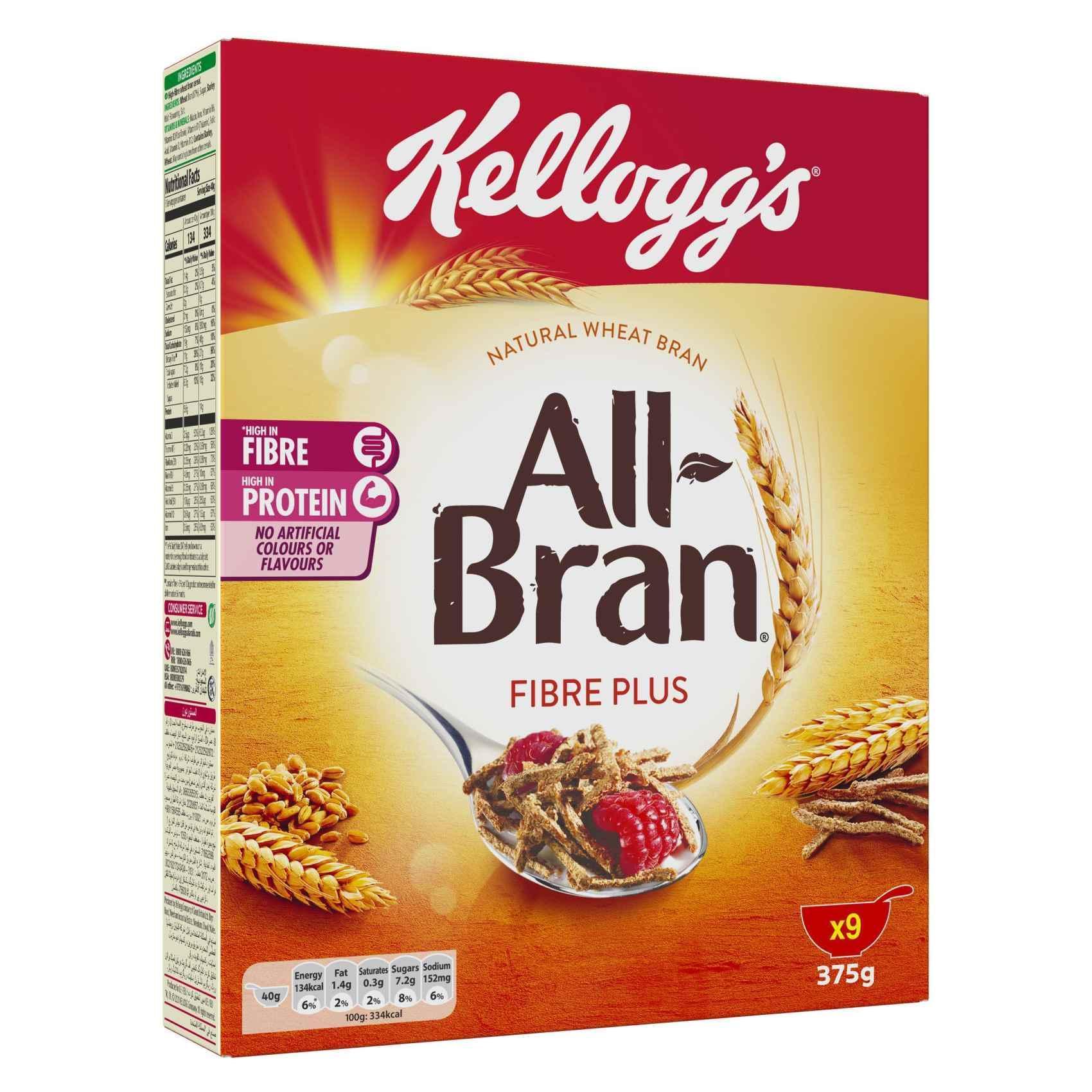 Kellog's All-Bran Fibre Plus - 375g