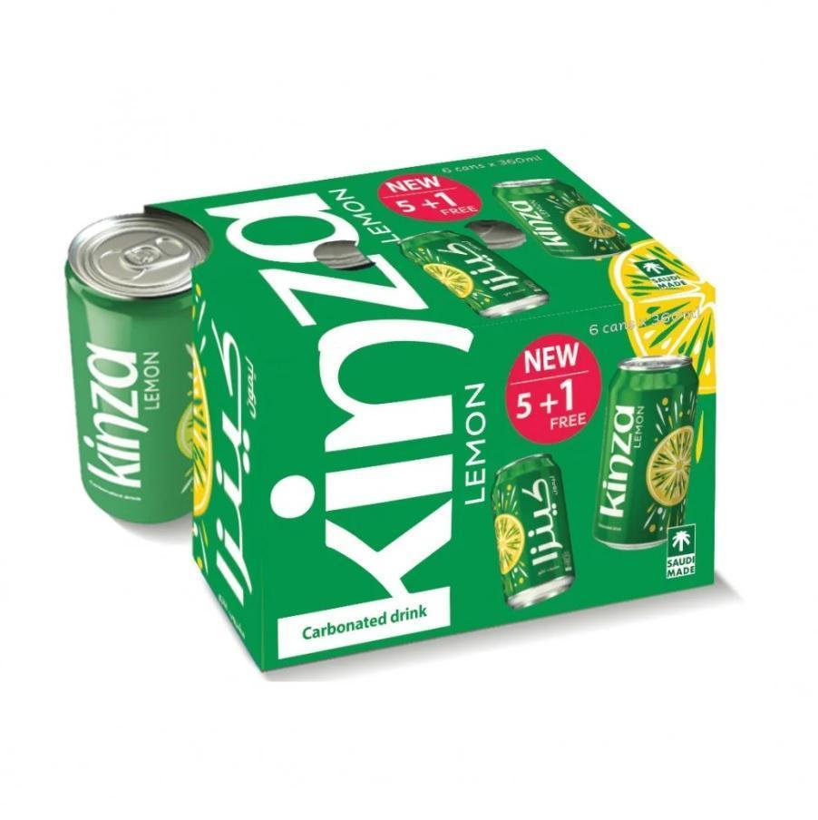 Kinza Lemon, Softdrink - 360 ml x 6