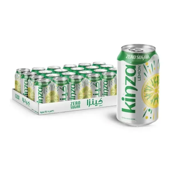 Kinza Lemon Zero, Softdrink - 320 ml