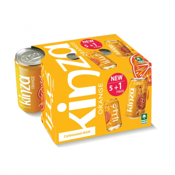 Kinza Orange, Softdrink - 360 ml x 6