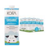 Koita Organic Milk, Whole Fat - 1 Liter