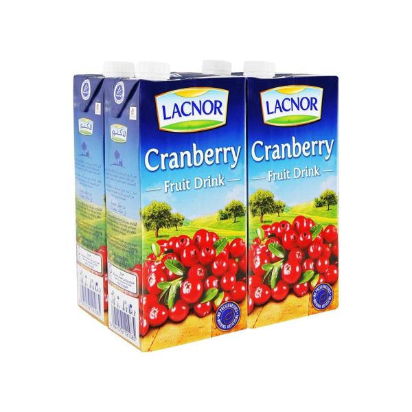 Lacnor Essentials Cranberry Juice - 1 Liter