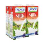 Lacnor Full Cream Milk - 1 Liter x 4