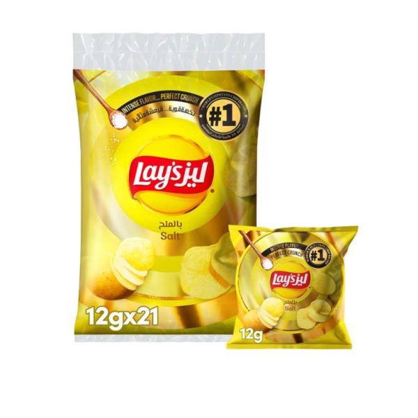 Lay's Chips, Salt - 12g