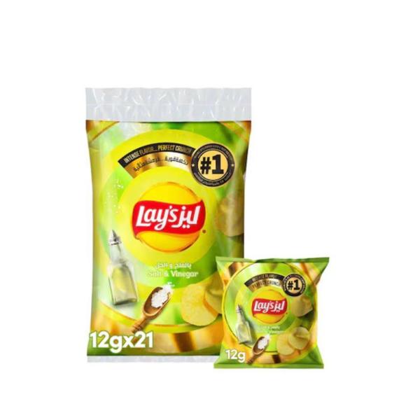 Lay's Chips, Salt & Vinegar - 12g