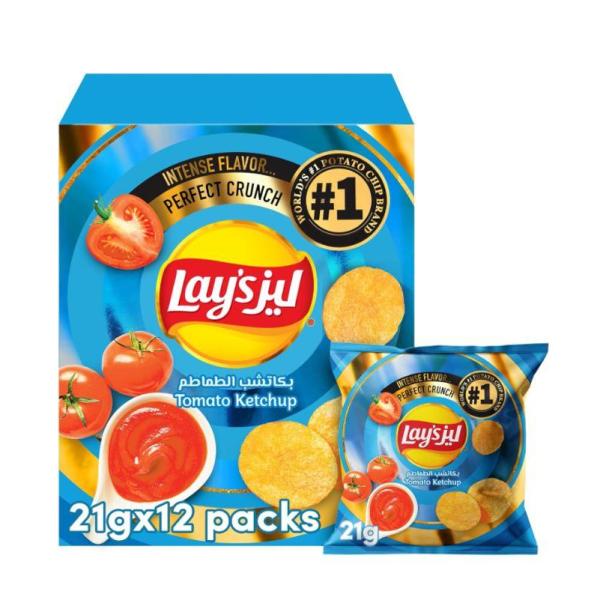 Lay's Chips, Tomato Ketchup - 12g