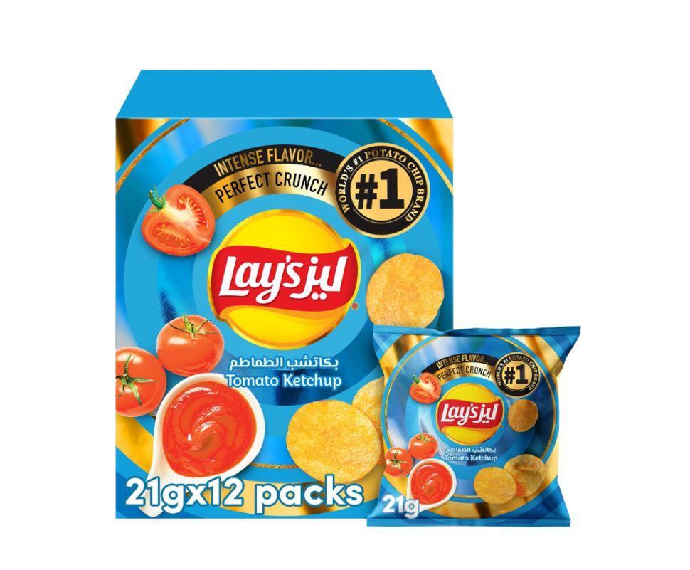 Lay's Chips, Tomato Ketchup - 12g