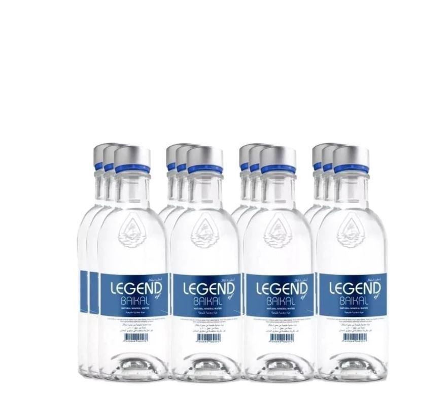 Legend of Baikal Mineral Still Water, Glass Bottle - 330 ml