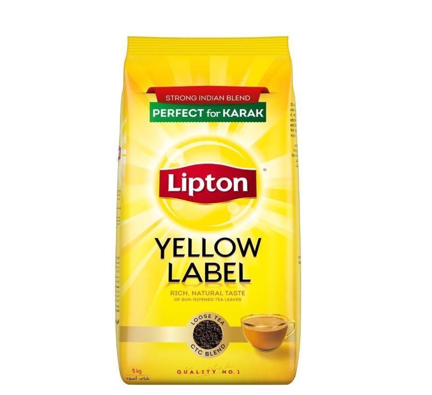 Lipton Yellow Label Tea, Powder - 5 kg