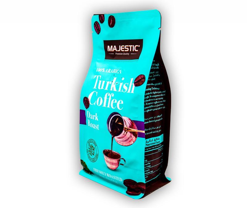 Majestic Dark Turkish Coffee without Cardamom - 250g