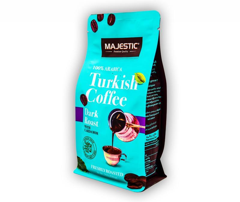 Majestic Medium Turkish Coffee with Cardamom - 250g