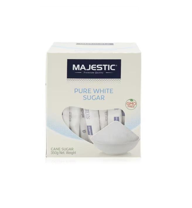 Majestic Pure White Sugar Sticks - 350g