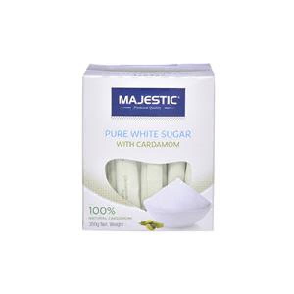 Majestic White Sugar with Cardamom - 350g