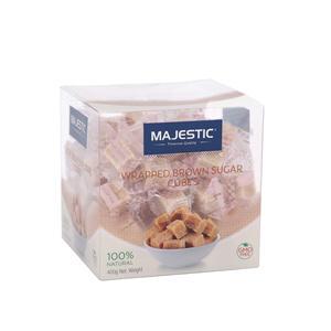 Majestic Wrapped Brown Sugar Cube - 400g