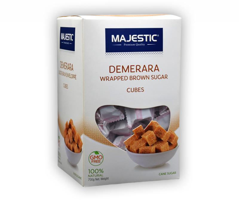 Majestic Wrapped Brown Sugar Cube - 700g