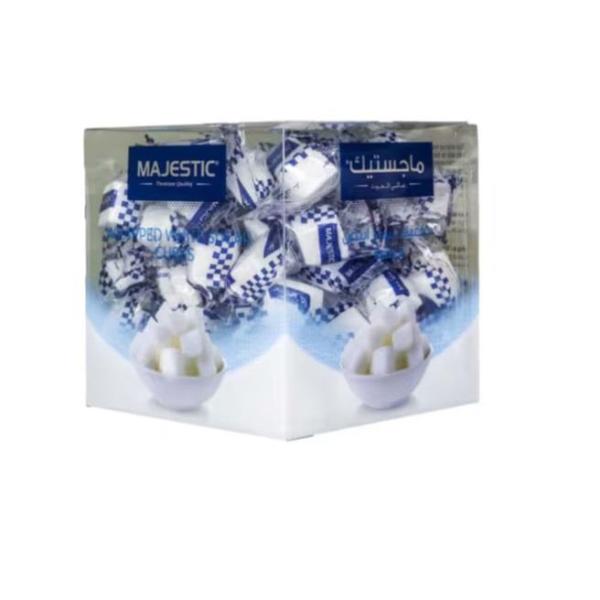 Majestic Wrapped White Sugar Cube - 400g