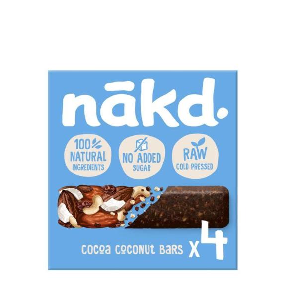 NAKD Cocoa Coconut Bar - 35g (Pack of 4)