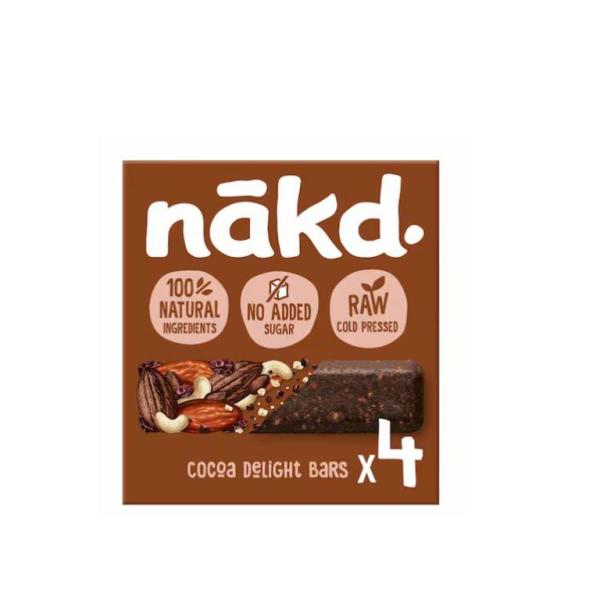 NAKD Cocoa Delight Bar - 35g (Pack of 4)