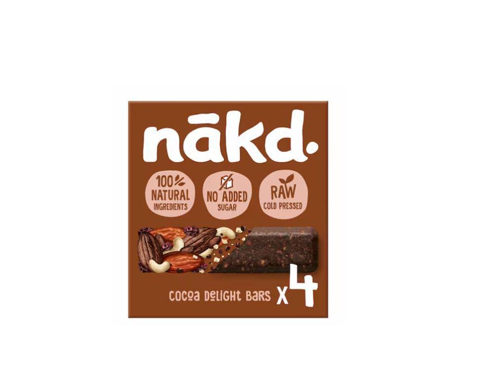 NAKD Cocoa Delight Bar - 35g (Pack of 4)