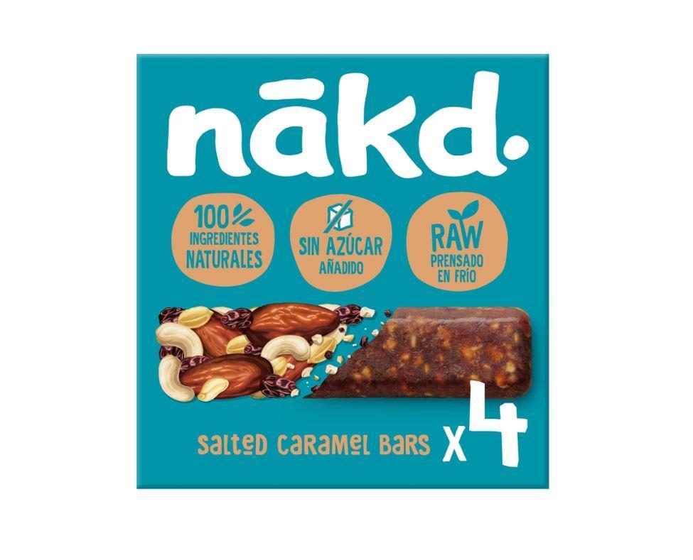 NAKD Salted Caramel Bar - 35g (Pack of 4)