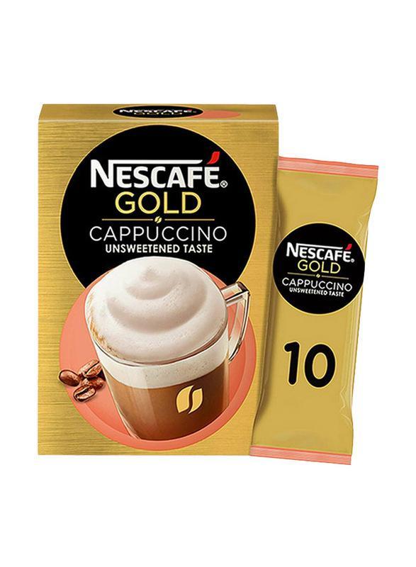 Nescafe Gold Cappuccino Unsweetened, Coffee Mix - 14.2g