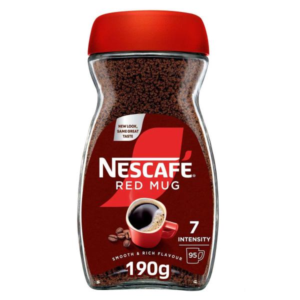 Nescafe Red Mug Soluble Coffee - 190g