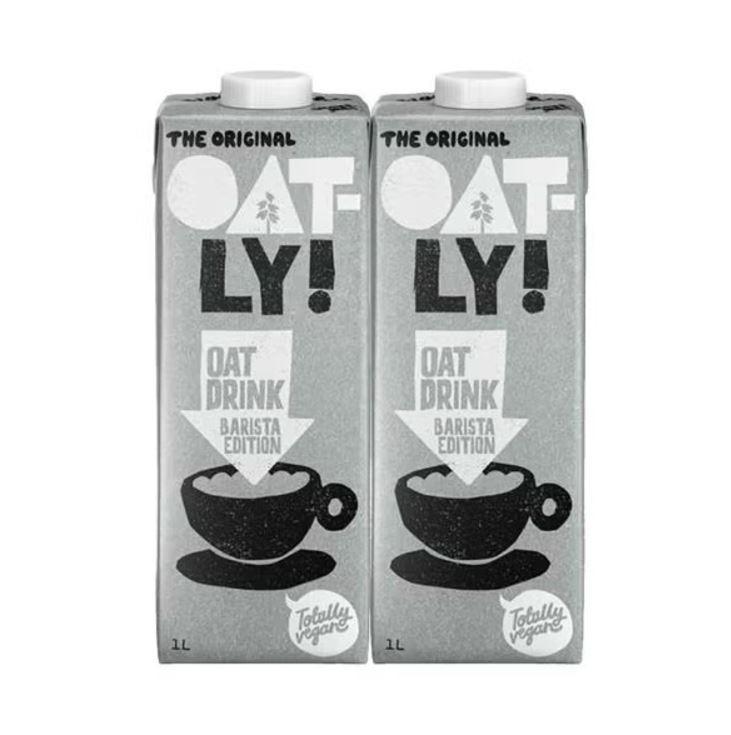 Oatly Oat Drink Barista Edition - 1 Liter (Pack of 2)