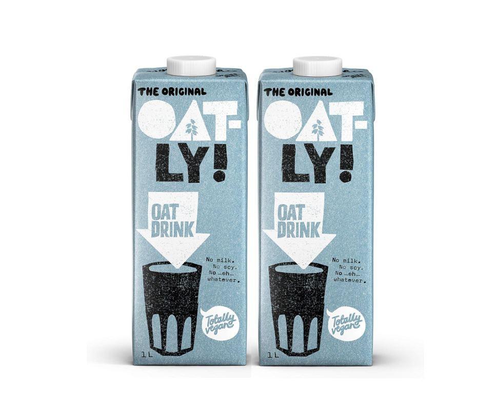 Oatly Oat Drink Enriched - 1 Liter (Pack of 2)