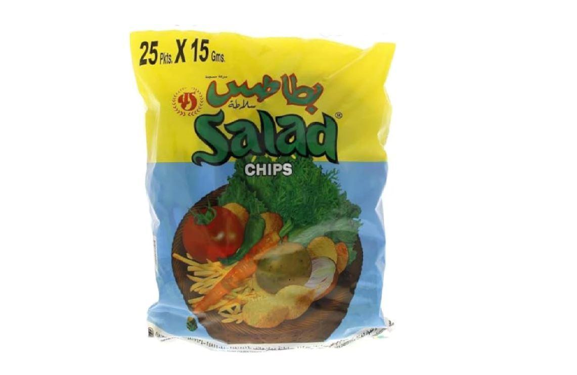 Oman Salad Potato Chips - 15g