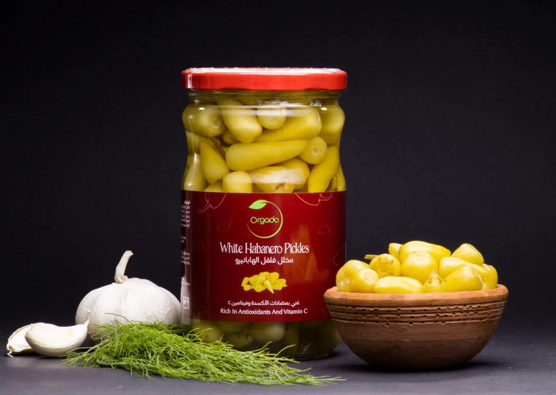 Orgado White Habanero Pickles - 660g