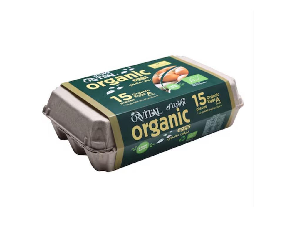 Orvital Organic Eggs - 15 pcs