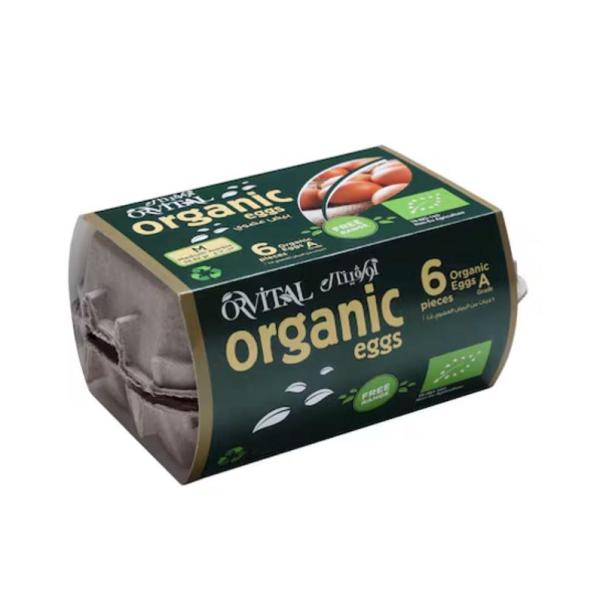 Orvital Organic Eggs - 6 pcs