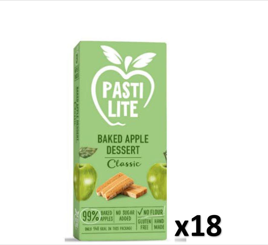 Pastilite Hand Made Gluten Free Baked Apples Dessert, Classic - 50g