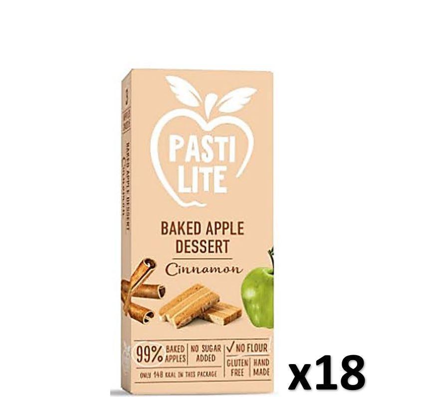 Pastilite Hand Made Gluten Free Baked Apples Dessert, Cinnamon - 50g