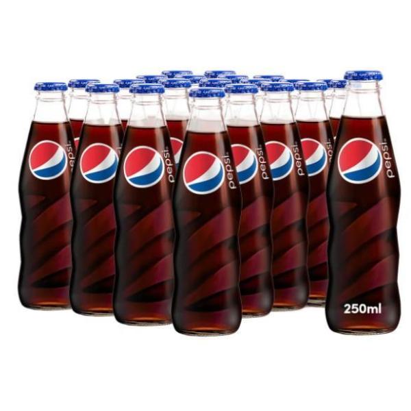 Pepsi Regular, Glass Bottle - 250 ml