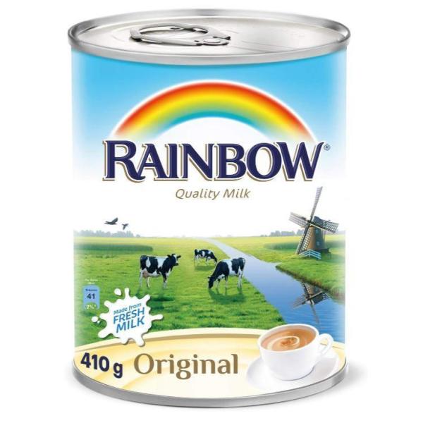 Rainbow Evaporated Milk Original, 385ml / 410g