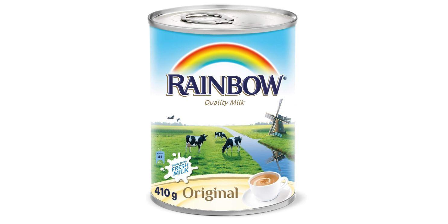 Rainbow Evaporated Milk Original, 385ml / 410g