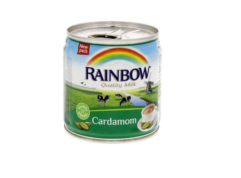 Rainbow Evaporated Milk with Cardamom - 160 ml