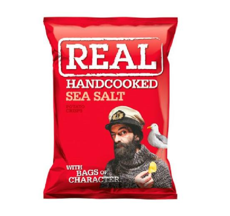 Real Crisps Sea Salt - 150g