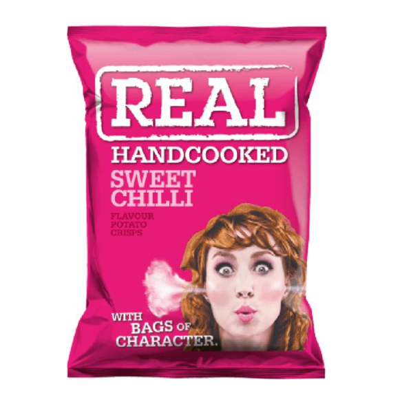 Real Crisps Sweet Chilli - 150g