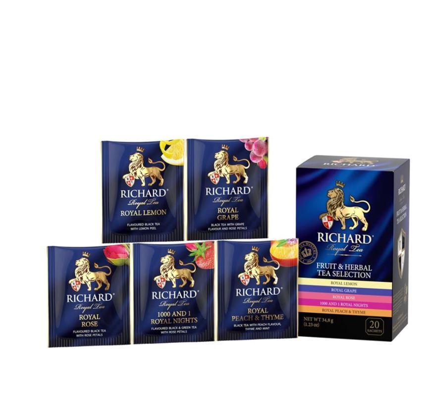 Richard Classic Tea Selection Assortment - 20 sachets