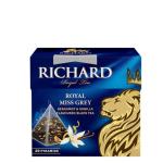 Richard Royal Miss Grey Vanilla Bergamo Ceylon Black Tea - 20 Pyramid Tea Bags