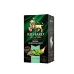 Richard Royal Tea Moroccan Mint , Green Tea in Sachets - 25 Tea Bags